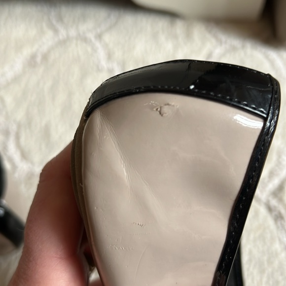 Patent style ballet shoes - Picture 6 of 6